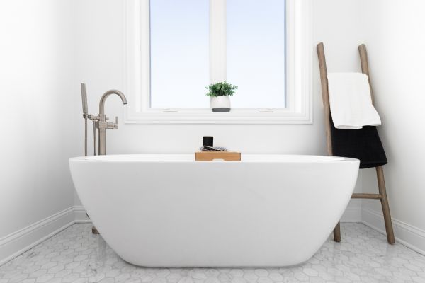 Freestanding Tub Installation in Somerset